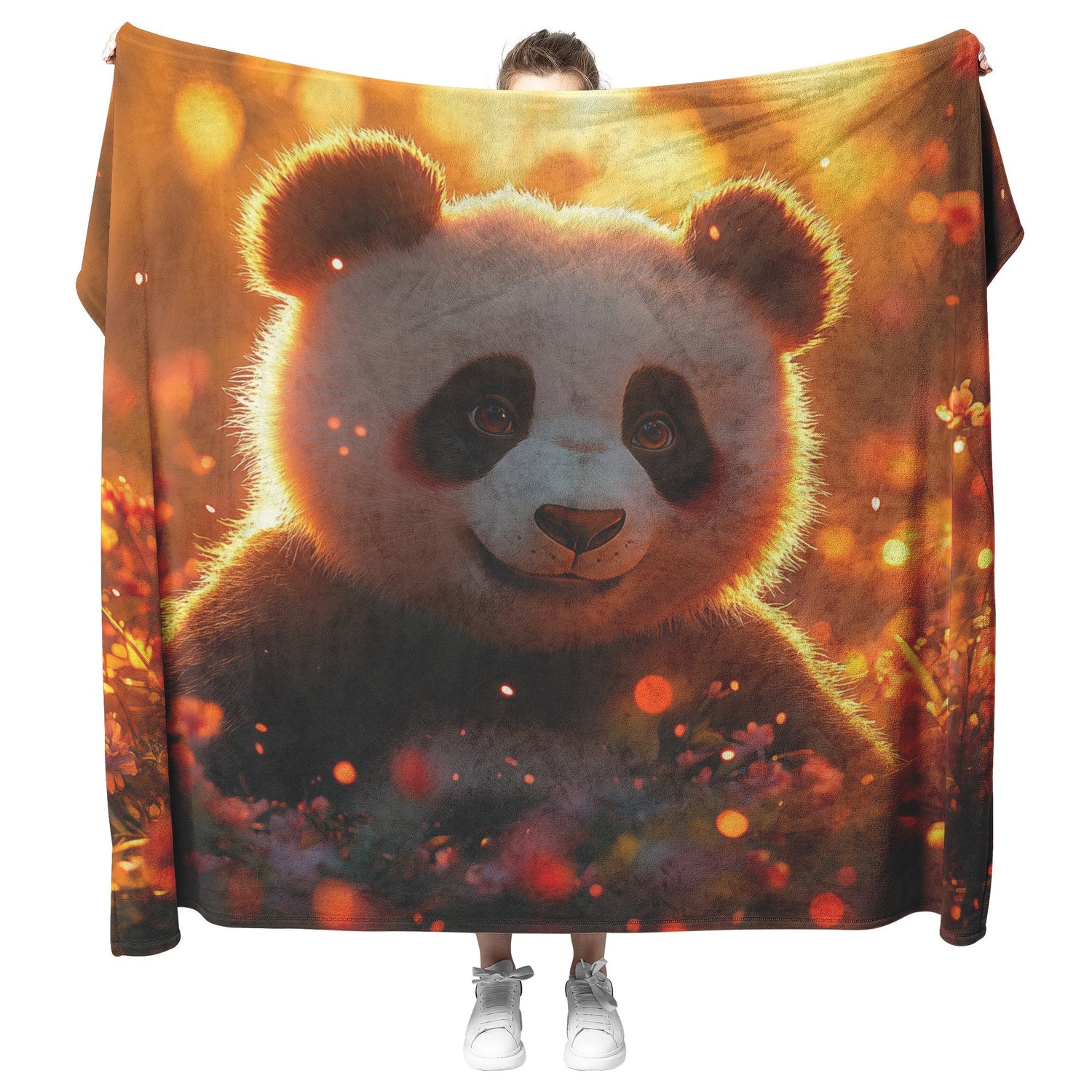 🐼 Panda Sherpa Fleece Blanket Collection | Awakening Righteousness