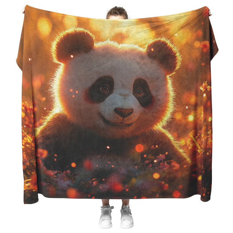 🐼 Panda Sherpa Fleece Blanket Collection | Awakening Righteousness