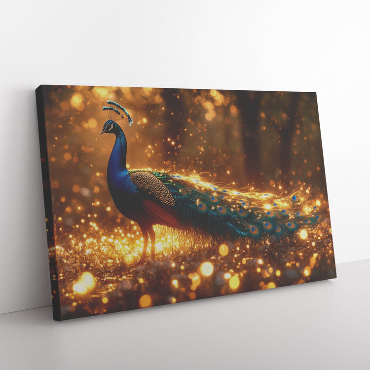 🦚 Peacock Canvas Wall Art Collection | Awakening Righteousness