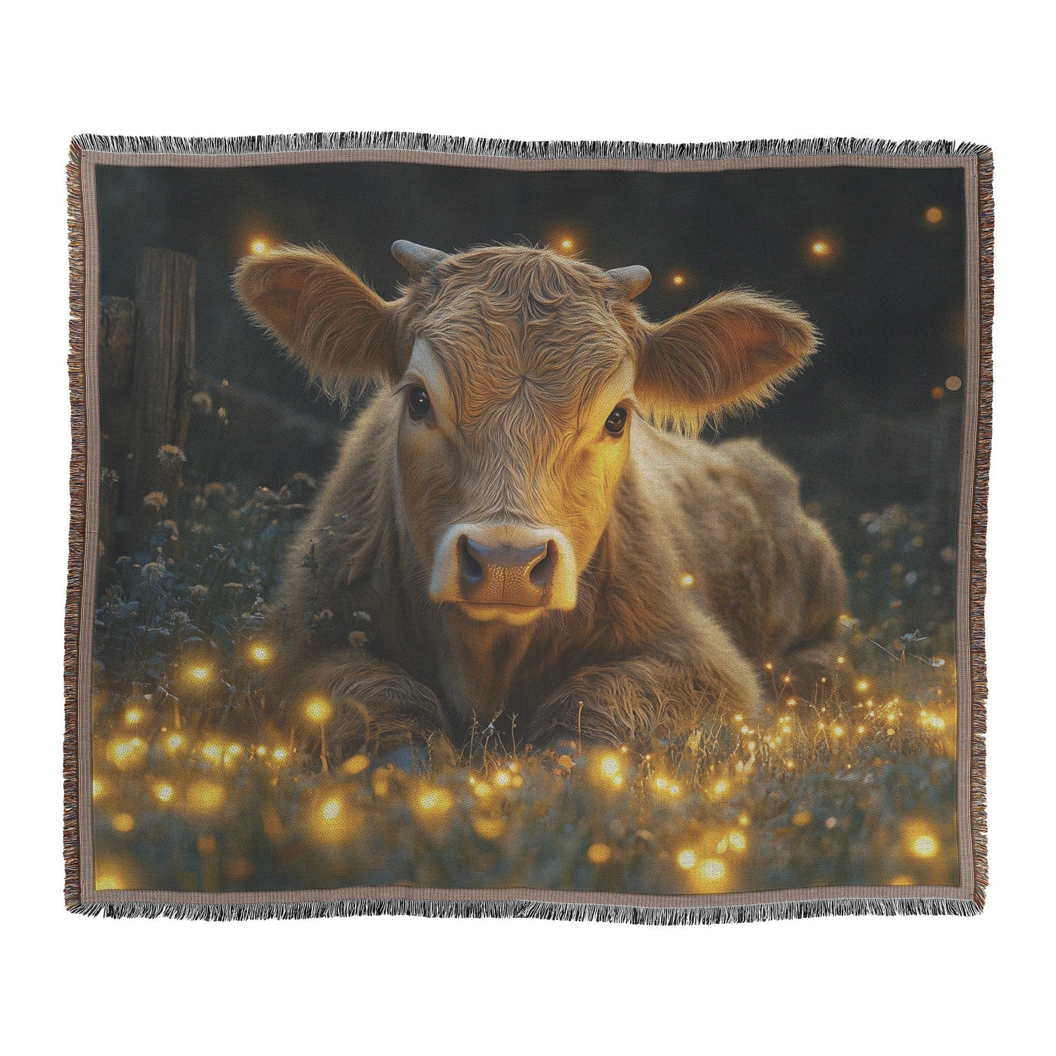 🐄 Cow Woven Throw Blanket Collection | Awakening Righteousness