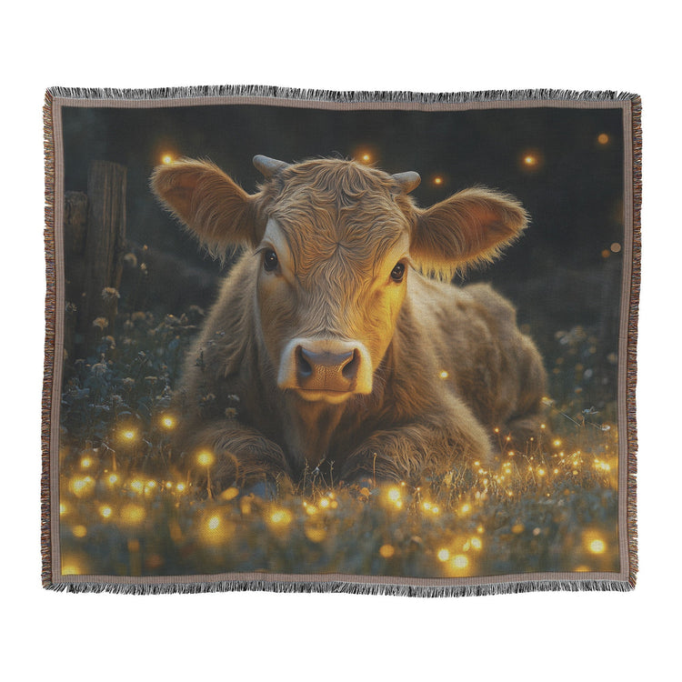 🐄 Cow Woven Throw Blanket Collection | Awakening Righteousness