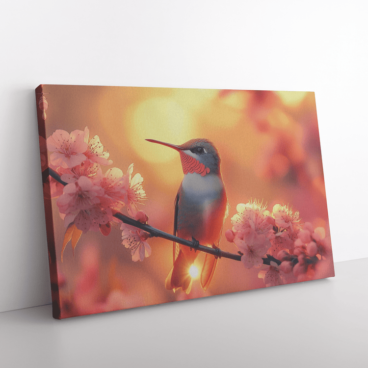 🌺 Hummingbird Canvas Wall Art Collection | Awakening Righteousness