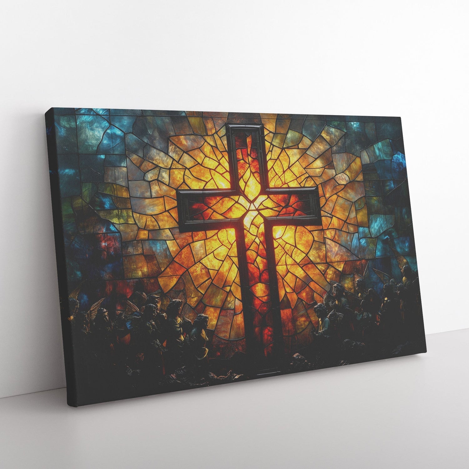 Stained Glass Canvas Wall Art Collection | Awakening Righteousness