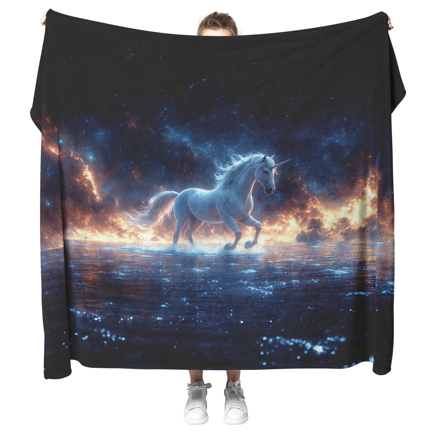 🦄 Unicorn Sherpa Fleece Blanket Collection | Awakening Righteousness