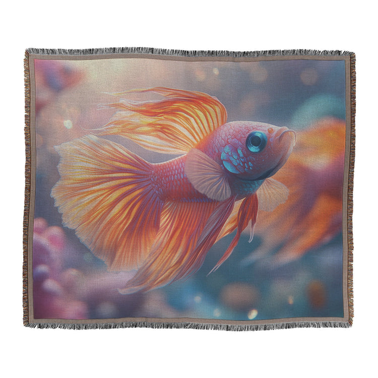 🐟 Fish Woven Throw Blanket Collection | Awakening Righteousness