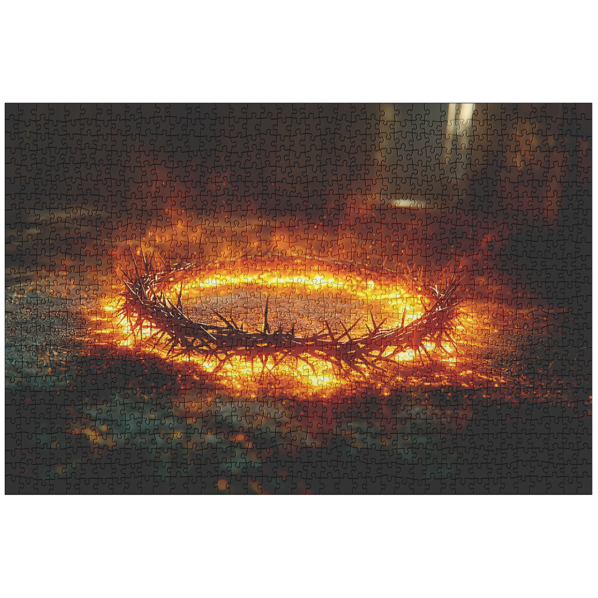 1014-Piece_Jigsaw_Puzzle__Glowing_Crow_1014pc_H_Main_Mockup.png