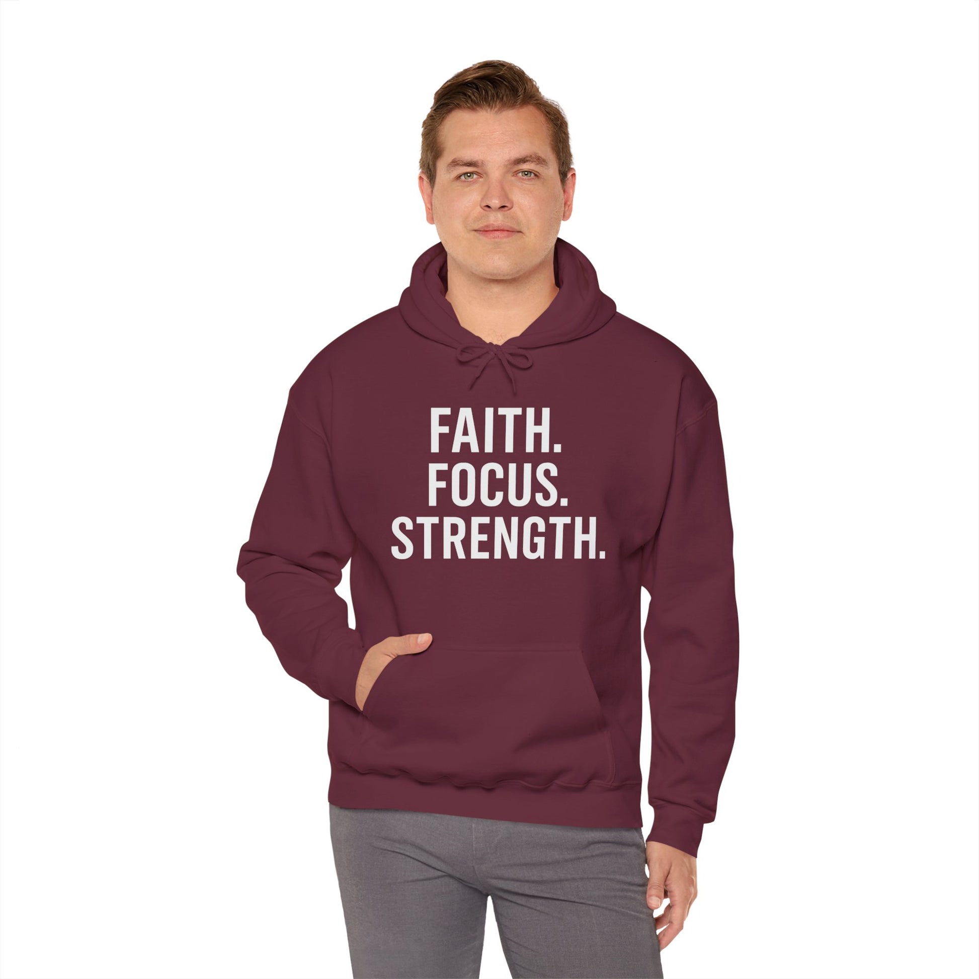 Faith Focus Strength - Awakening Righteousness Hoody Apparel For Men and Women - Awakening Righteousness
