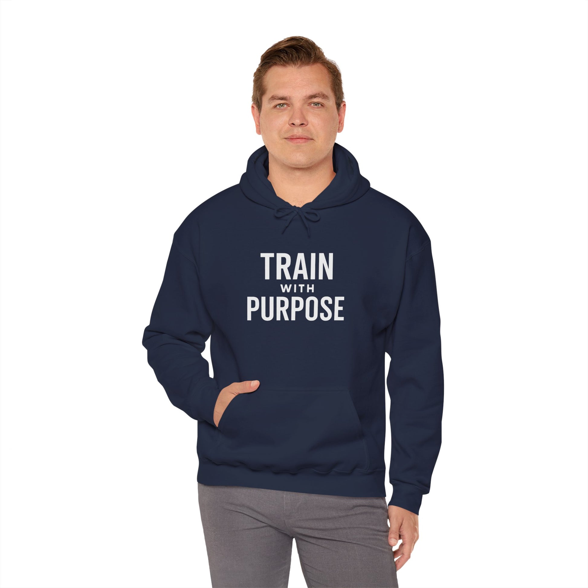 Train With Purpose Aesthetics Bodybuilding Hoodie - Awakening Righteousness