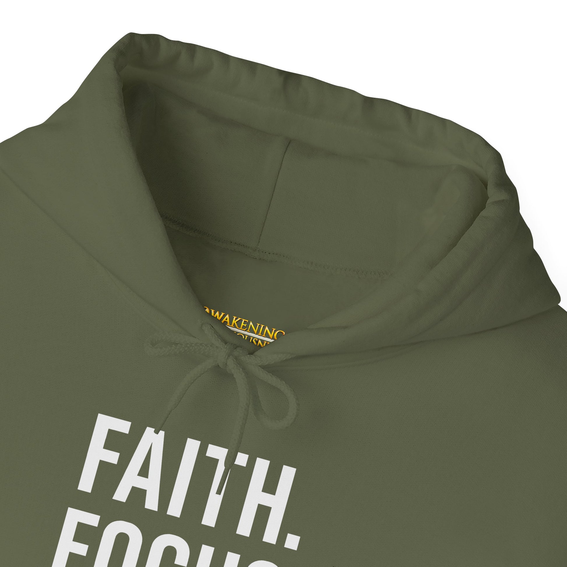 Faith Focus Strength - Awakening Righteousness Hoody Apparel For Men and Women - Awakening Righteousness