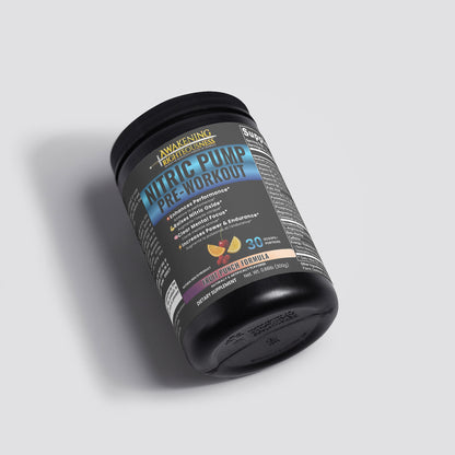 Nitric Pump Pre-Workout Powder (Fruit Punch) - Awakening Righteousness