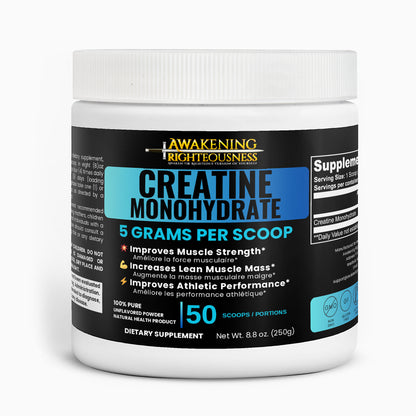 Pure Creatine Monohydrate - Awakening Righteousness