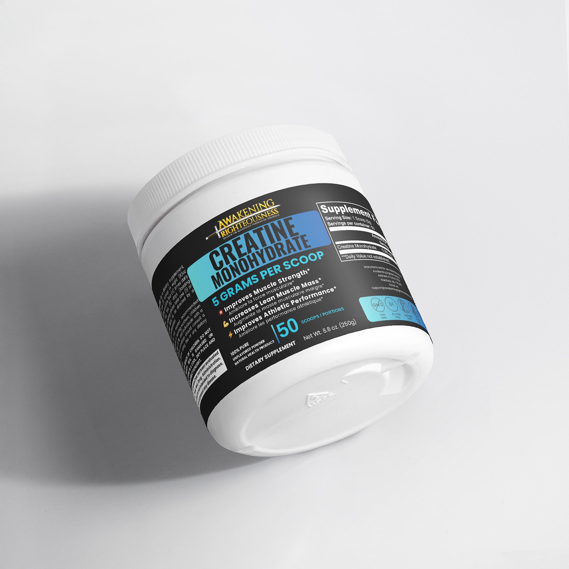 Pure Creatine Monohydrate - Awakening Righteousness