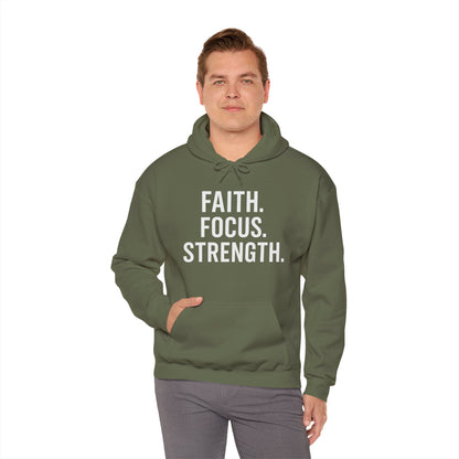 Faith Focus Strength - Awakening Righteousness Hoody Apparel For Men and Women - Awakening Righteousness