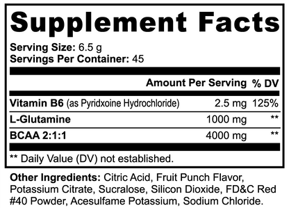 BCAA Post Workout Fruit Punch - Awakening Righteousness