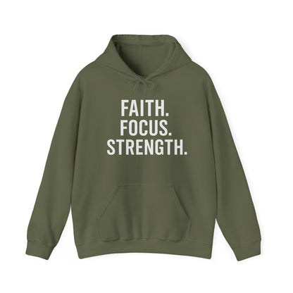 Faith Focus Strength - Awakening Righteousness Hoody Apparel For Men and Women - Awakening Righteousness