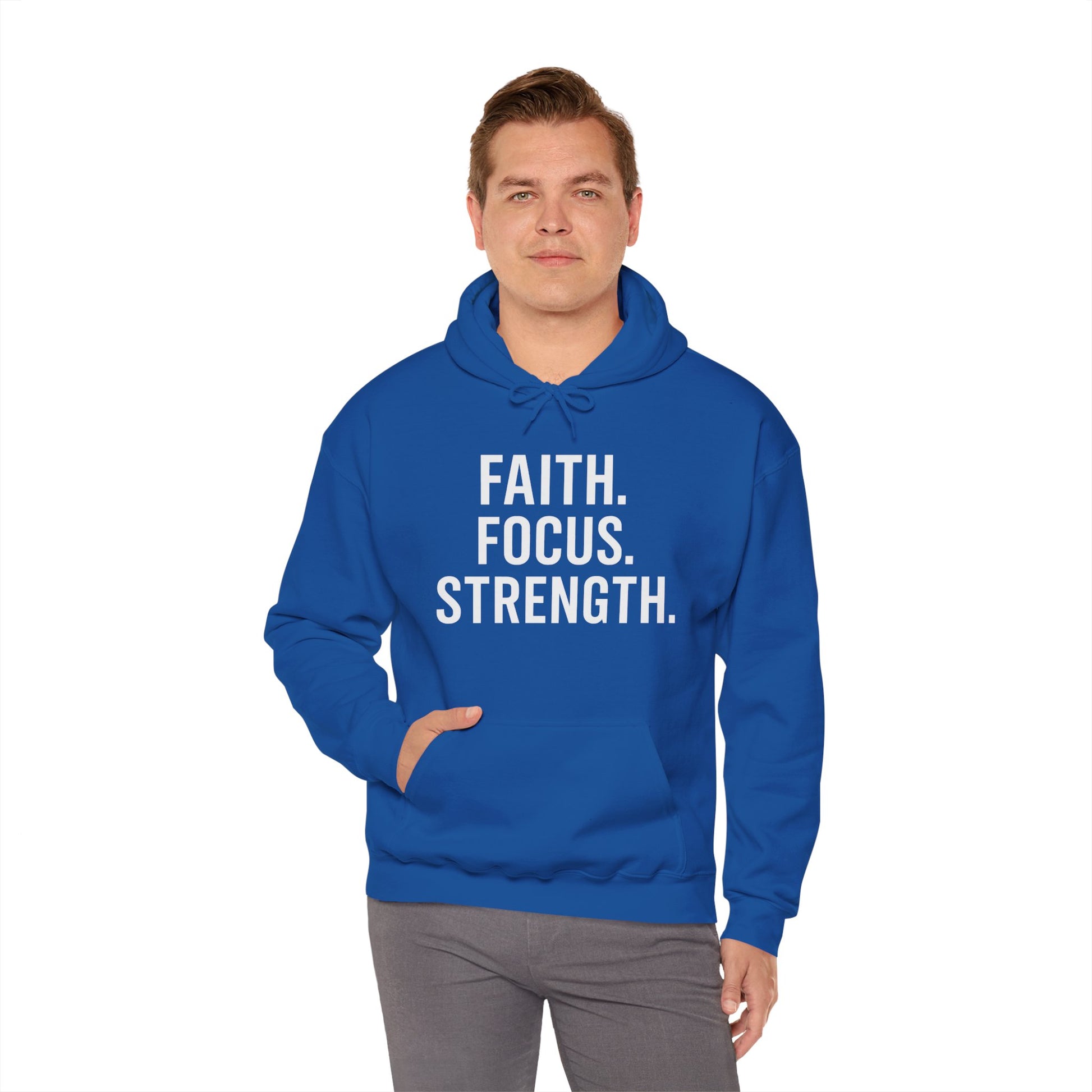 Faith Focus Strength - Awakening Righteousness Hoody Apparel For Men and Women - Awakening Righteousness
