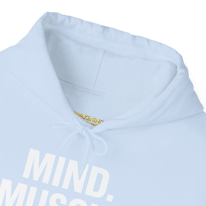 Mind Muscle Spirit Awakening Righteousness Hoody Apparel For Men and Women