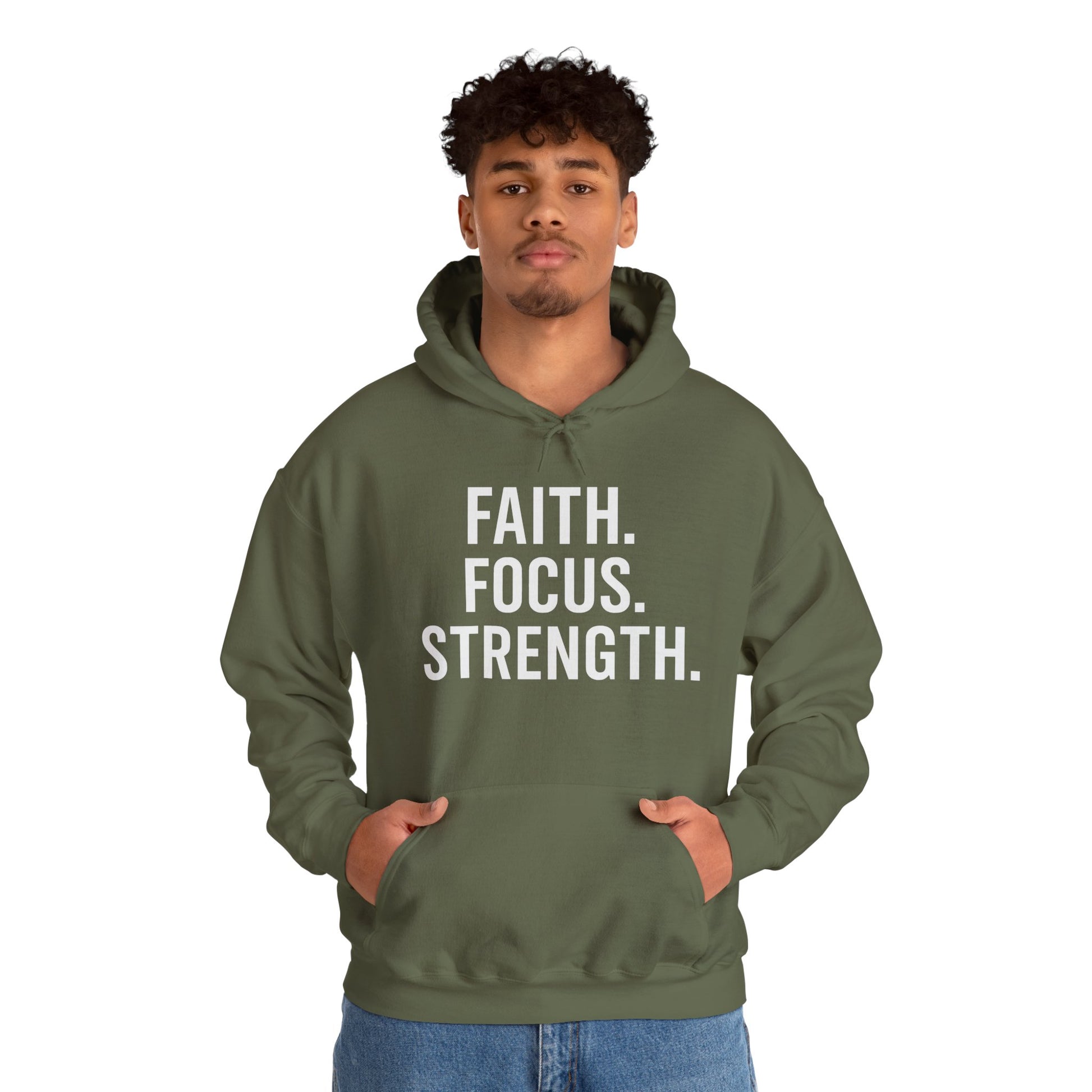 Faith Focus Strength - Awakening Righteousness Hoody Apparel For Men and Women - Awakening Righteousness