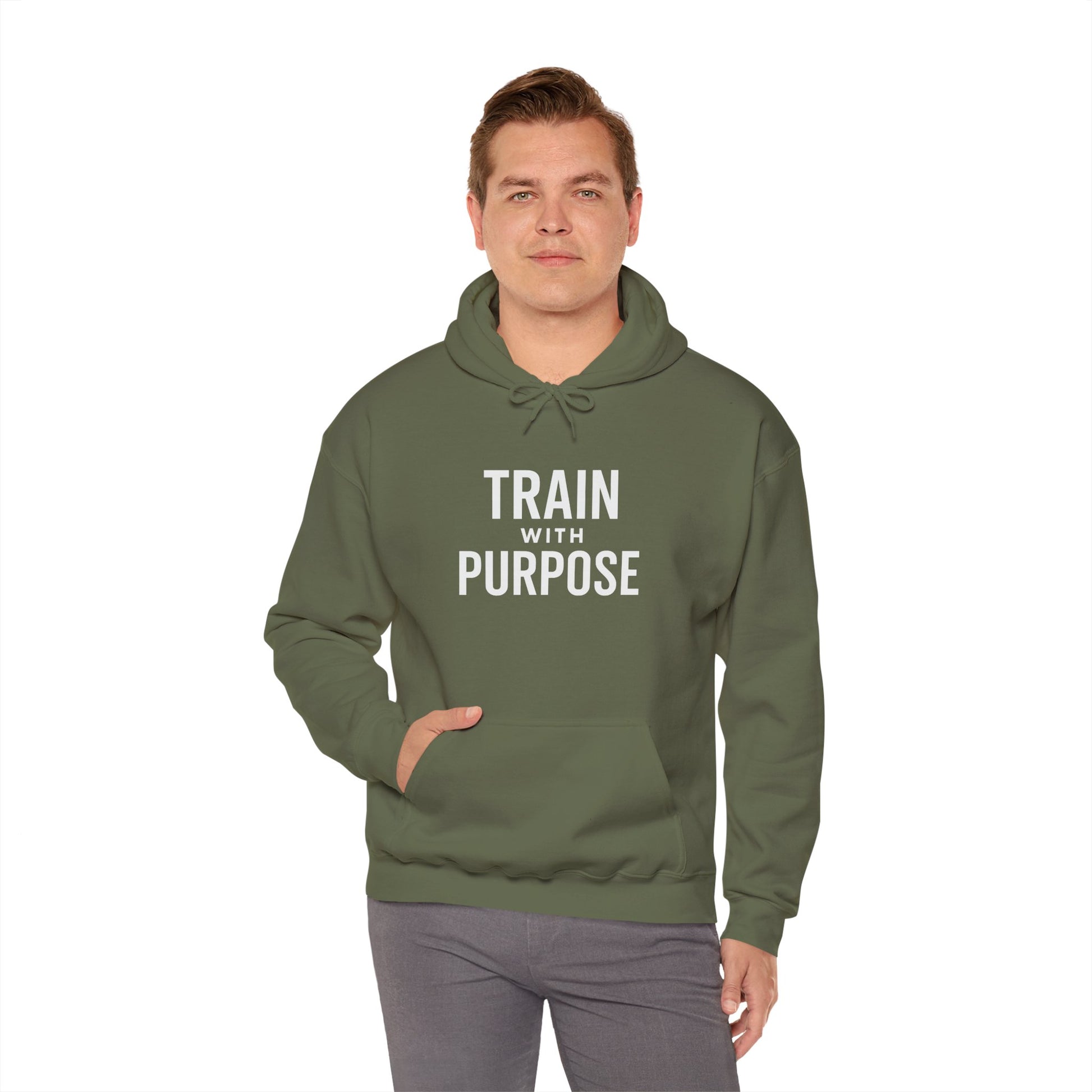 Train With Purpose Aesthetics Bodybuilding Hoodie - Awakening Righteousness