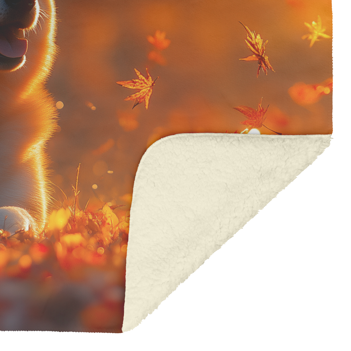 Akita_Playing_in_Glowing_Autumn_Park_wit_H_Blanket_Sherpa_Mockup.png