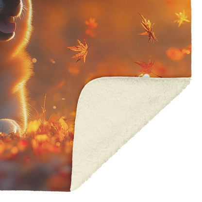 Akita_Playing_in_Glowing_Autumn_Park_wit_H_Blanket_Sherpa_Mockup.png