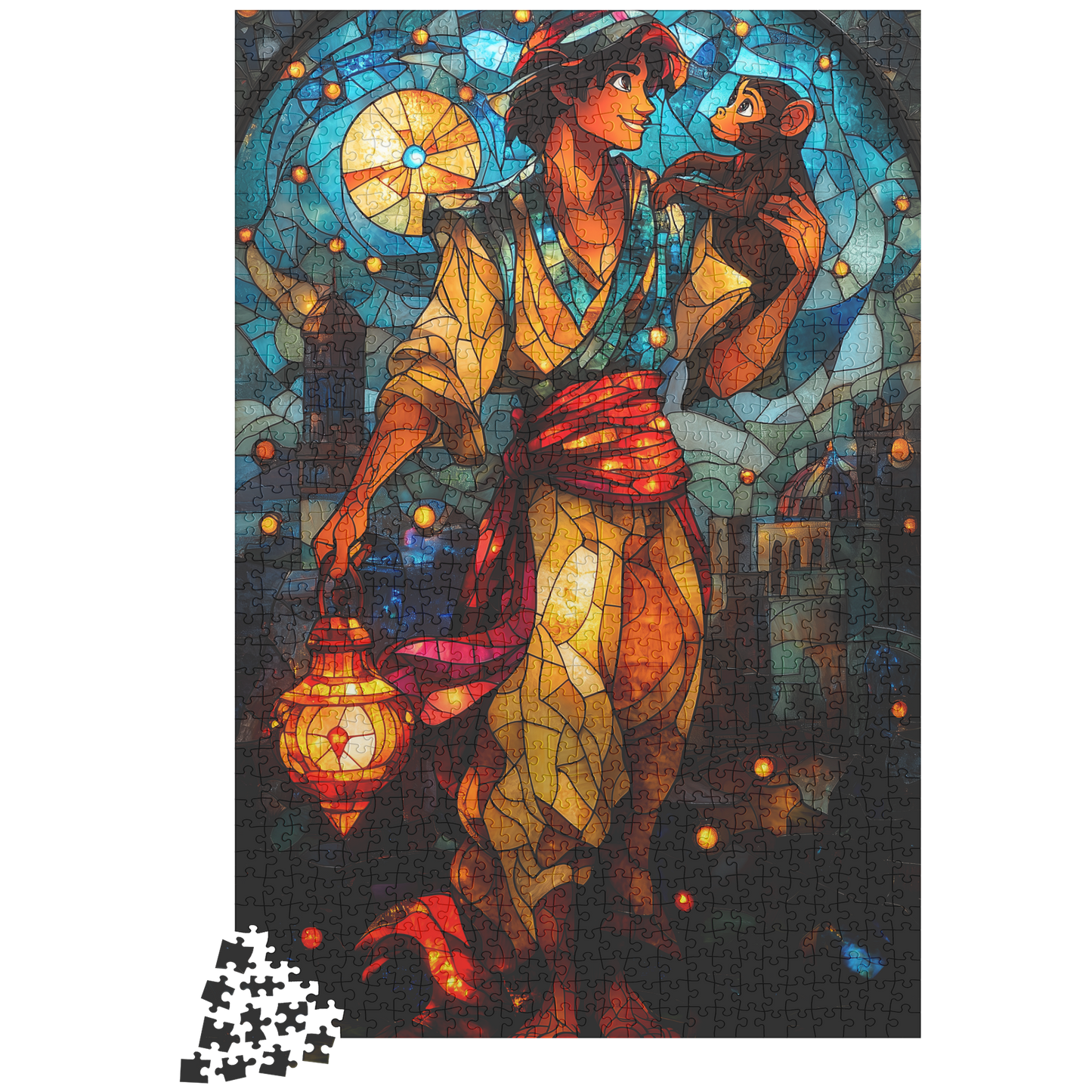 Aladdin_and_His_Monkey_Abu_in_Stained_Gl_1014pc_V_Loose_Mockup.png