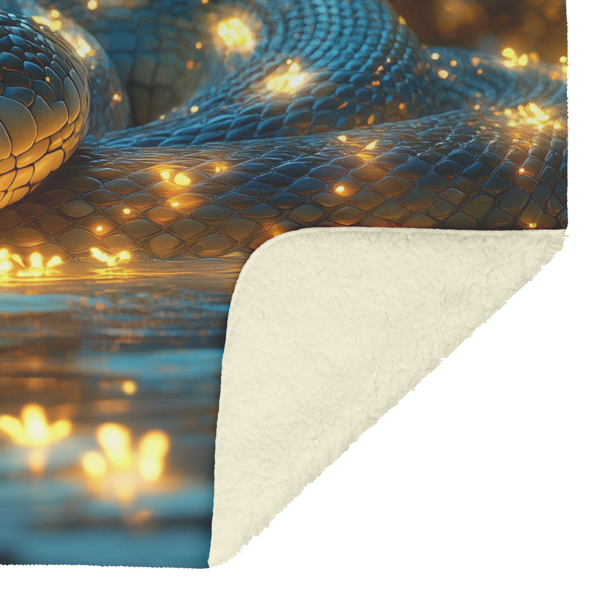 Anaconda_Resting_in_Glowing_Bioluminesce_H_Blanket_Sherpa_Mockup.png