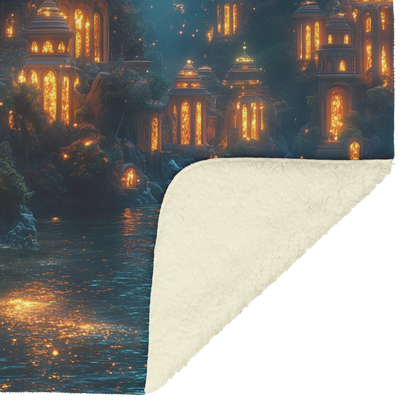 Ancient_Glowing_Mermaid_City_with_Coral__H_Blanket_Sherpa_Mockup.png