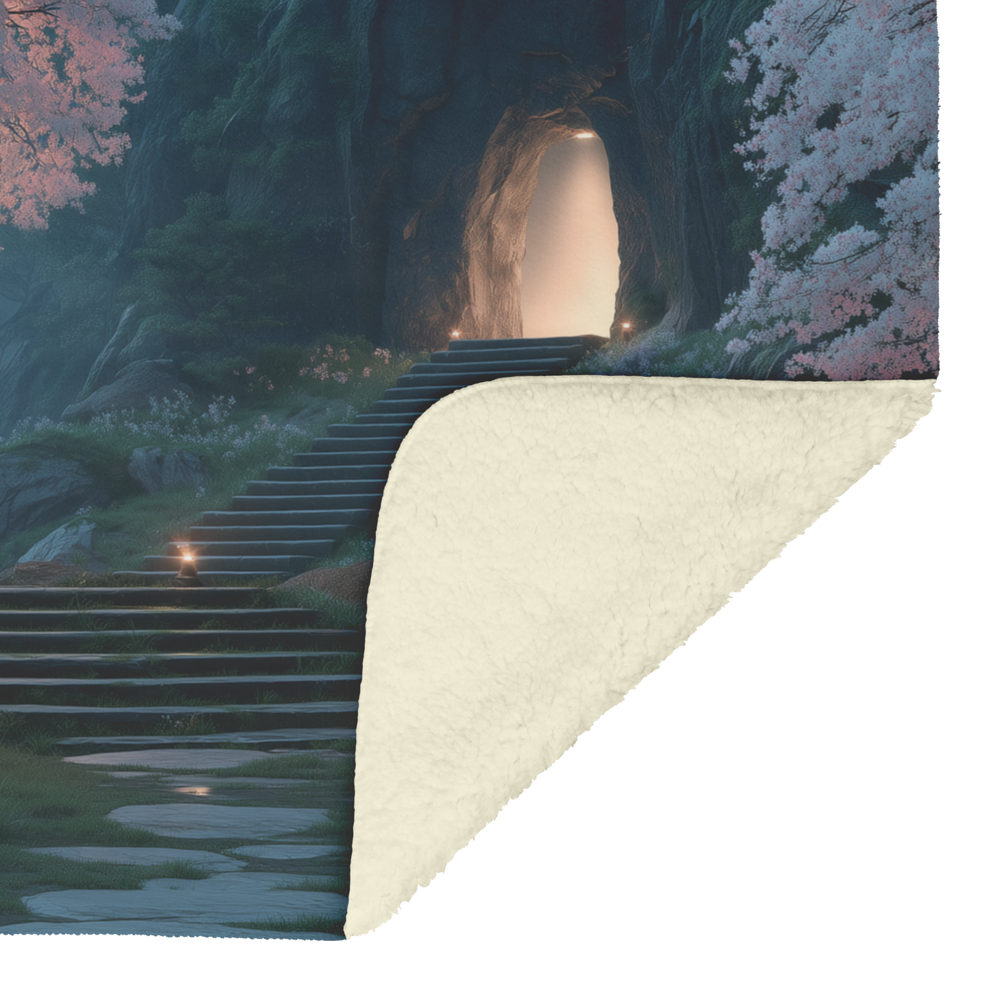 Ancient_Stone_Steps_Surrounded_By_Bloomi_H_Blanket_Sherpa_Mockup.png