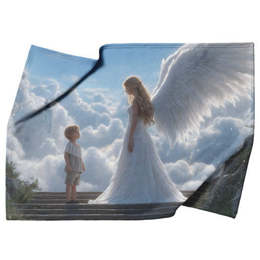 Angel_With_Open_Wings_At_Top_Of_Sky_Stai_H_Blanket_Top_Bottom_Folds_Mockup.png