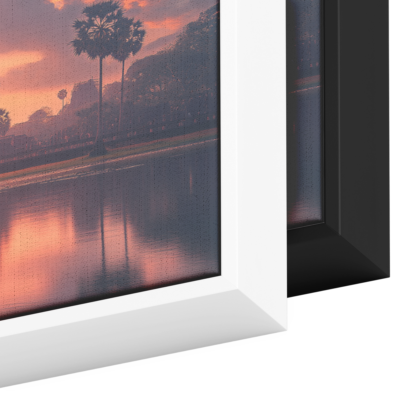 Angkor_Wat_Iconic_Spires_Silhouetted_Glo_Framed_Canvas_H_Panoramic_Color_Options_Mockup.png