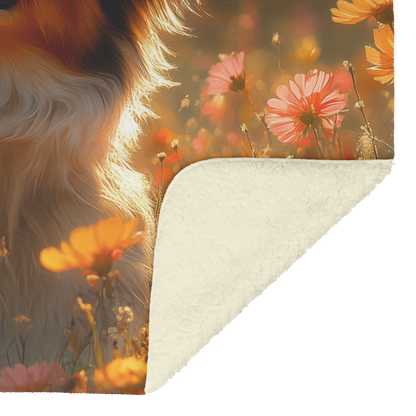 Australian_Shepherd_in_Wildflower_Meadow_H_Blanket_Sherpa_Mockup.png