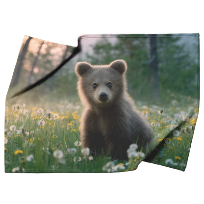 Baby_Bear_With_Blue_Eyes_Sitting_In_Glow_H_Blanket_Top_Bottom_Folds_Mockup.png