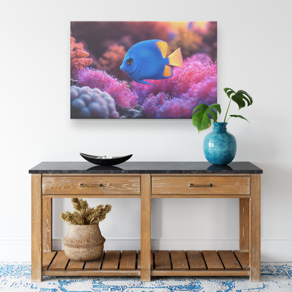 Baby_Blue_Tang_Swimming_Near_Glowing_Cor_H_Rectangle_Smaller_Lifestyle_Mockup.png