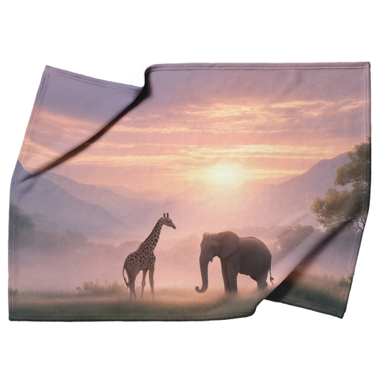 Baby_Elephant_And_Giraffe_Cuddling_In_Ma_H_Blanket_Top_Bottom_Folds_Mockup.png