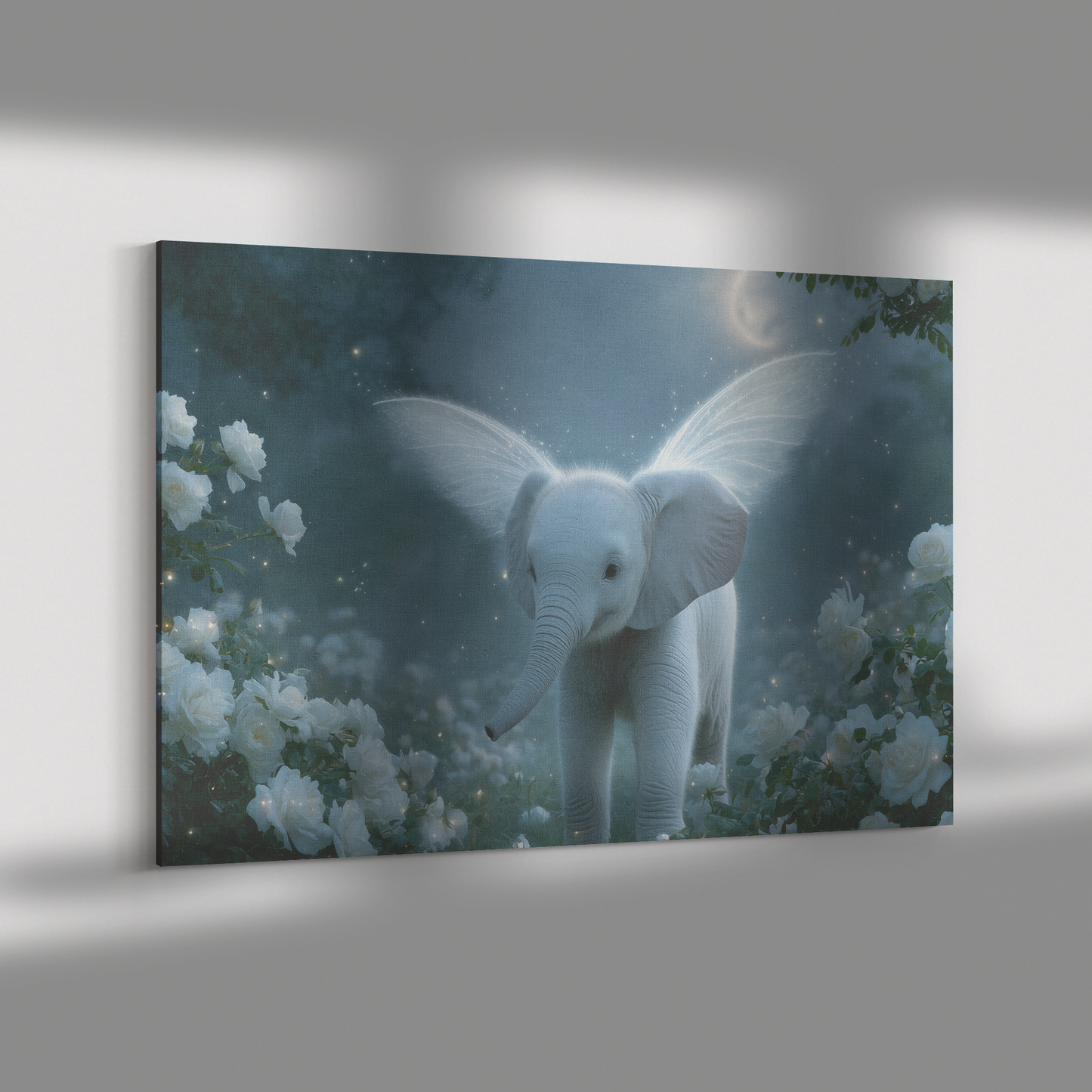 Baby_Elephant_with_Fairy_Wings_Playing_w_H_Rectangle_Dramatic_Shadow_Mockup.png_15519358
