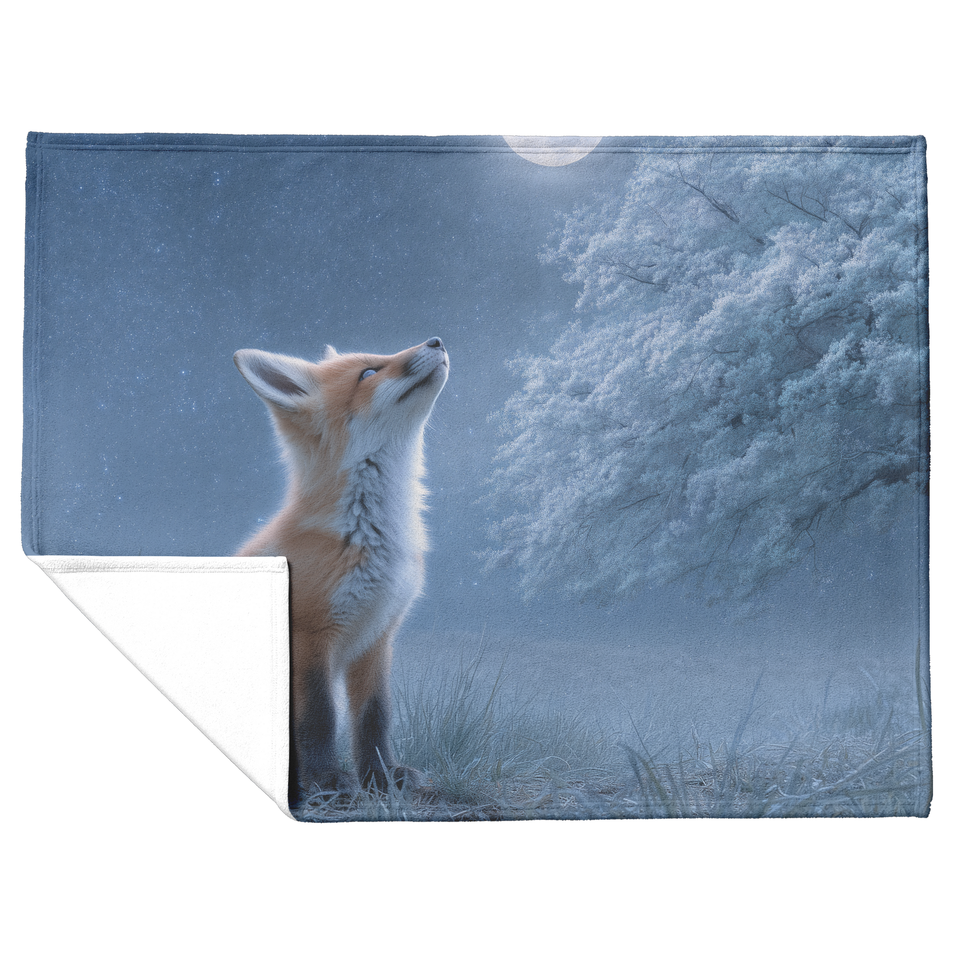 Baby_Fox_Howling_Softly_At_Moon_Under_Gl_H_Blanket_Flat_Fold_Mockup.png