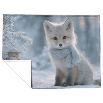 Baby_Fox_Wearing_Scarf_Sitting_Beside_Gl_H_Blanket_Flat_Fold_Mockup.png