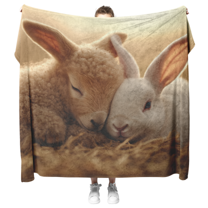Baby_Lamb_Nestled_Beside_Bunny_Soft_Wool_H_Blanket_Model_Mockup.png_15350632
