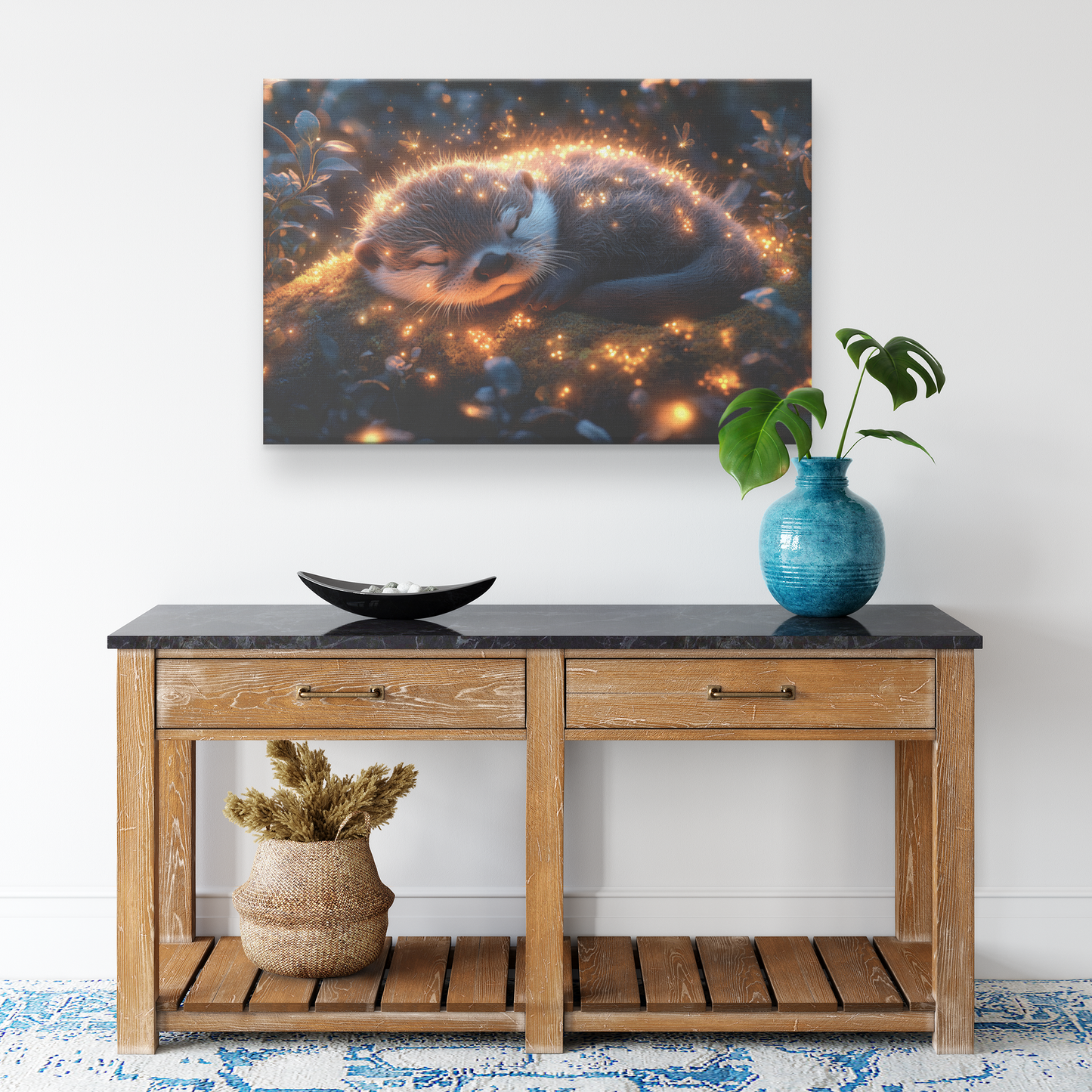 Baby_Otter_Curled_Up_on_a_Glowing_Moss_C_H_Rectangle_Smaller_Lifestyle_Mockup.png