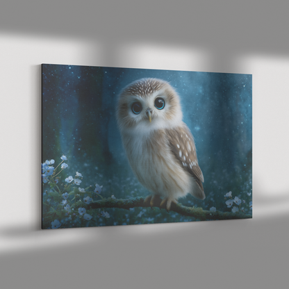 Baby_Owl_with_Blue_Eyes_Perched_on_Glowi_H_Rectangle_Dramatic_Shadow_Mockup.png_15524356