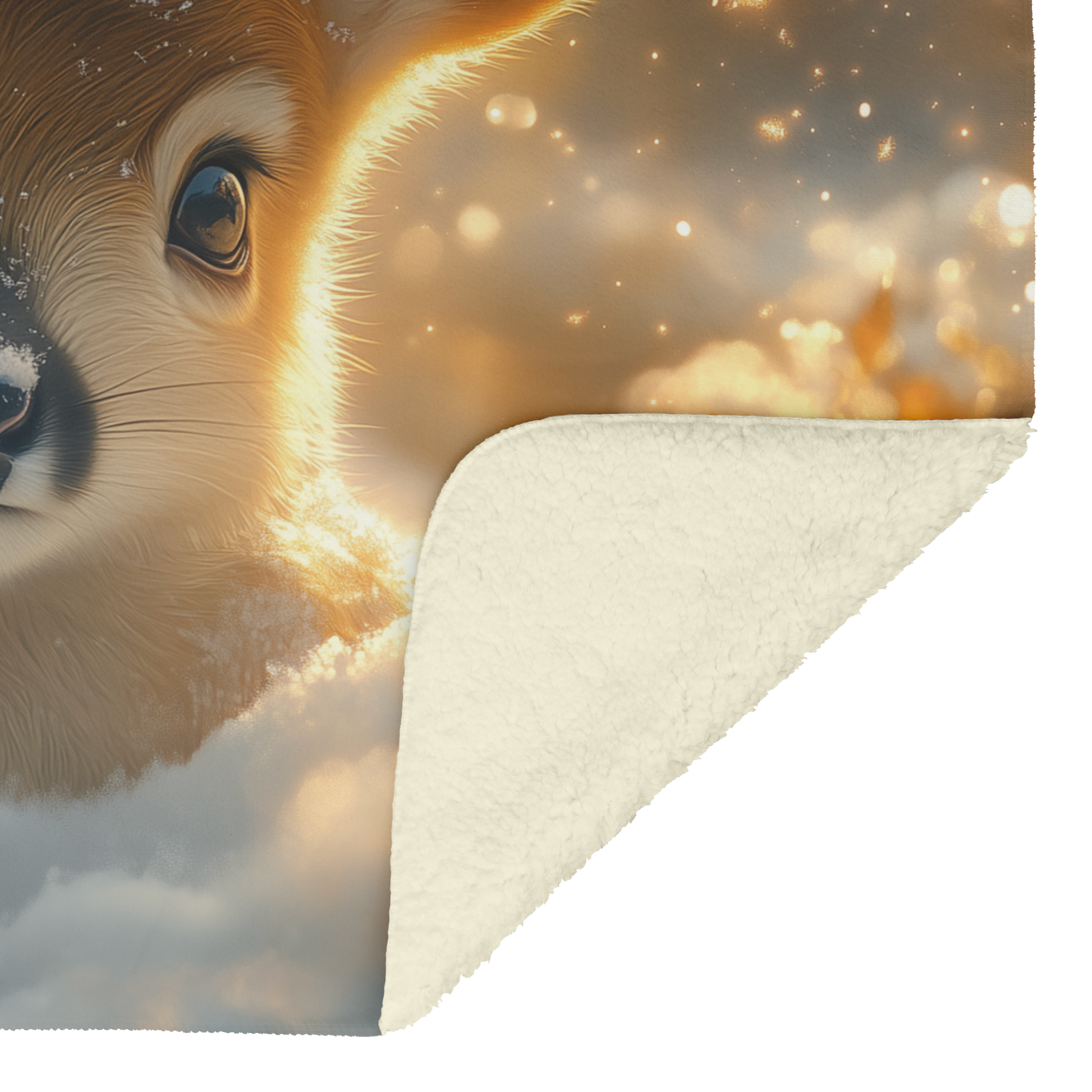 Baby_Reindeer_Resting_on_Glowing_Snow_Su_H_Blanket_Sherpa_Mockup.png