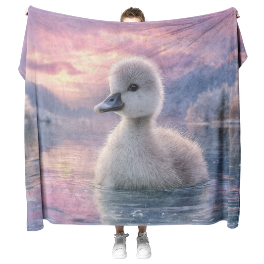 Baby_Swan_With_Blue_Eyes_Floating_On_Cry_H_Blanket_Model_Mockup.png_15279988
