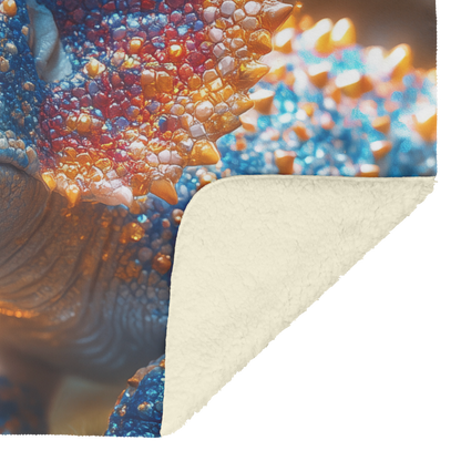 Baby_Triceratops_Blowing_Bubbles_Surroun_H_Blanket_Sherpa_Mockup.png