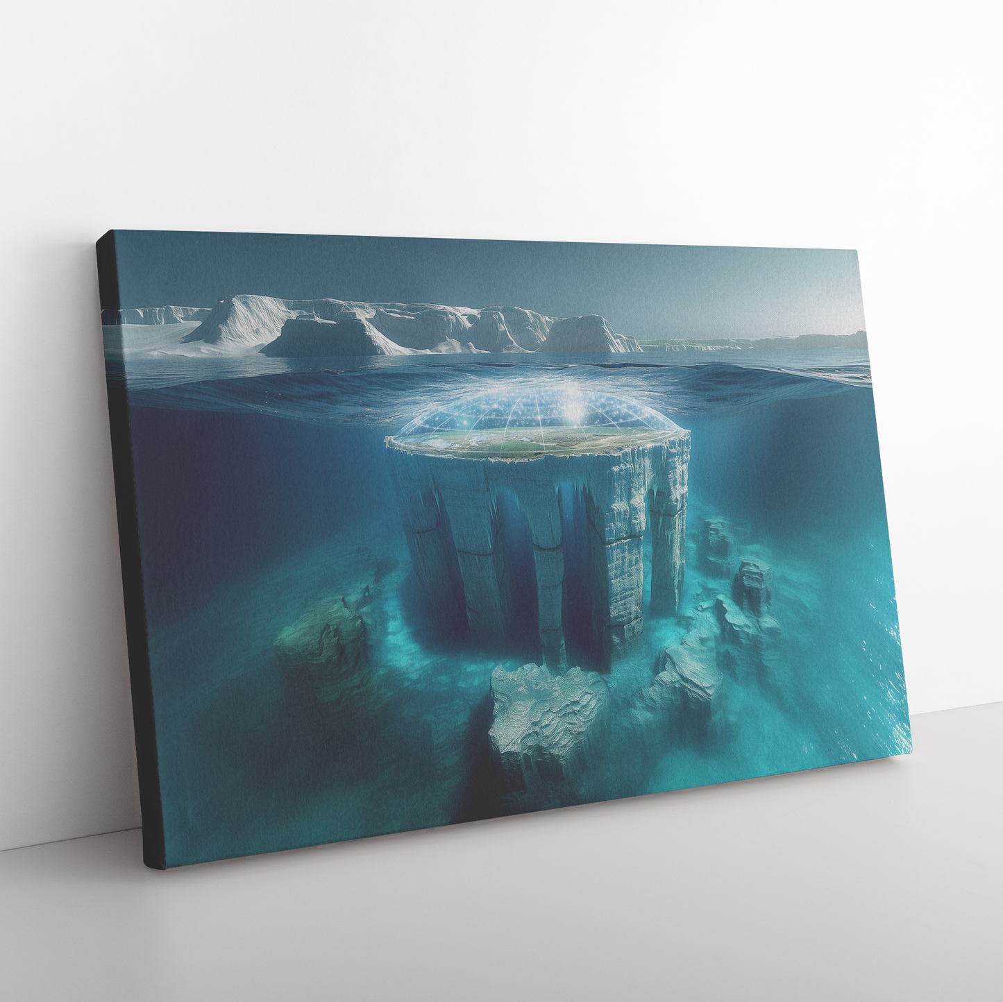 Biblical_Flat_Earth_Submerged_In_Deep_Bl_H_Rectangle_Angle_Floor_Mockup.png