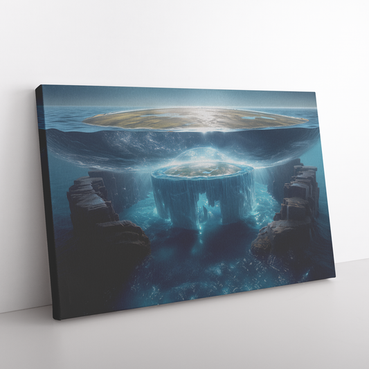 Biblical_Flat_Earth_Submerged_In_Deep_Bl_H_Rectangle_Angle_Floor_Mockup.png