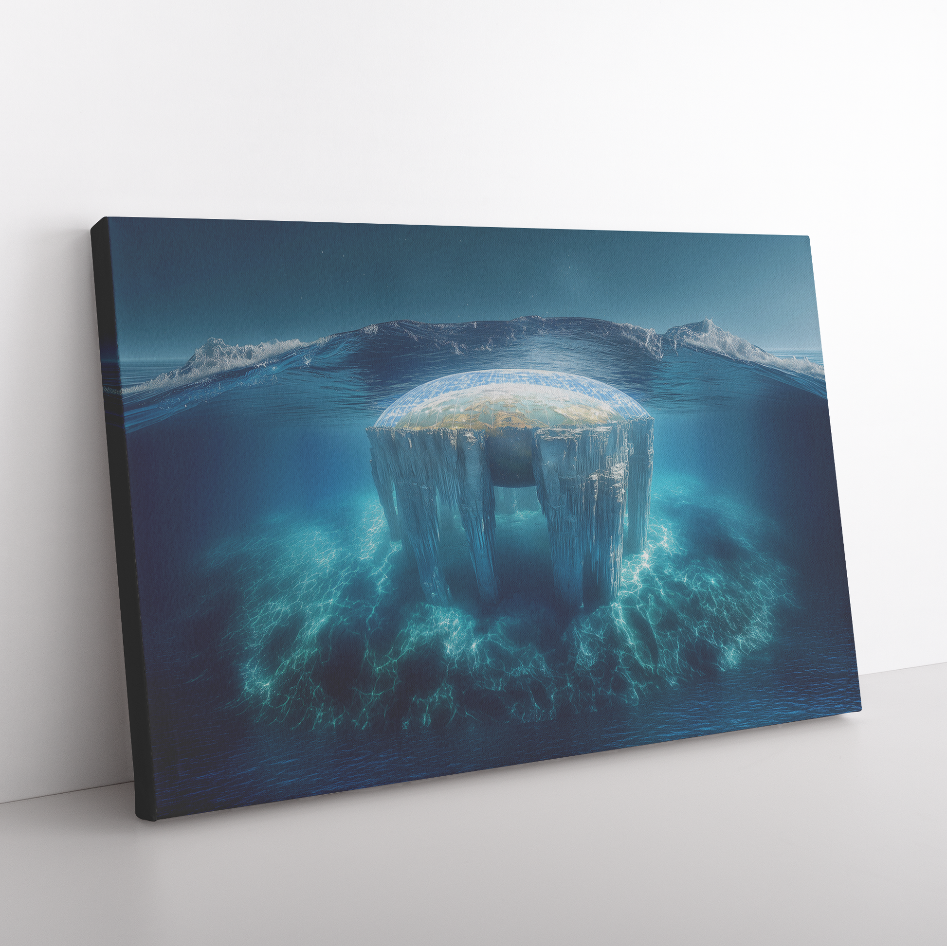 Biblical_Flat_Earth_Submerged_In_Deep_Bl_H_Rectangle_Angle_Floor_Mockup.png
