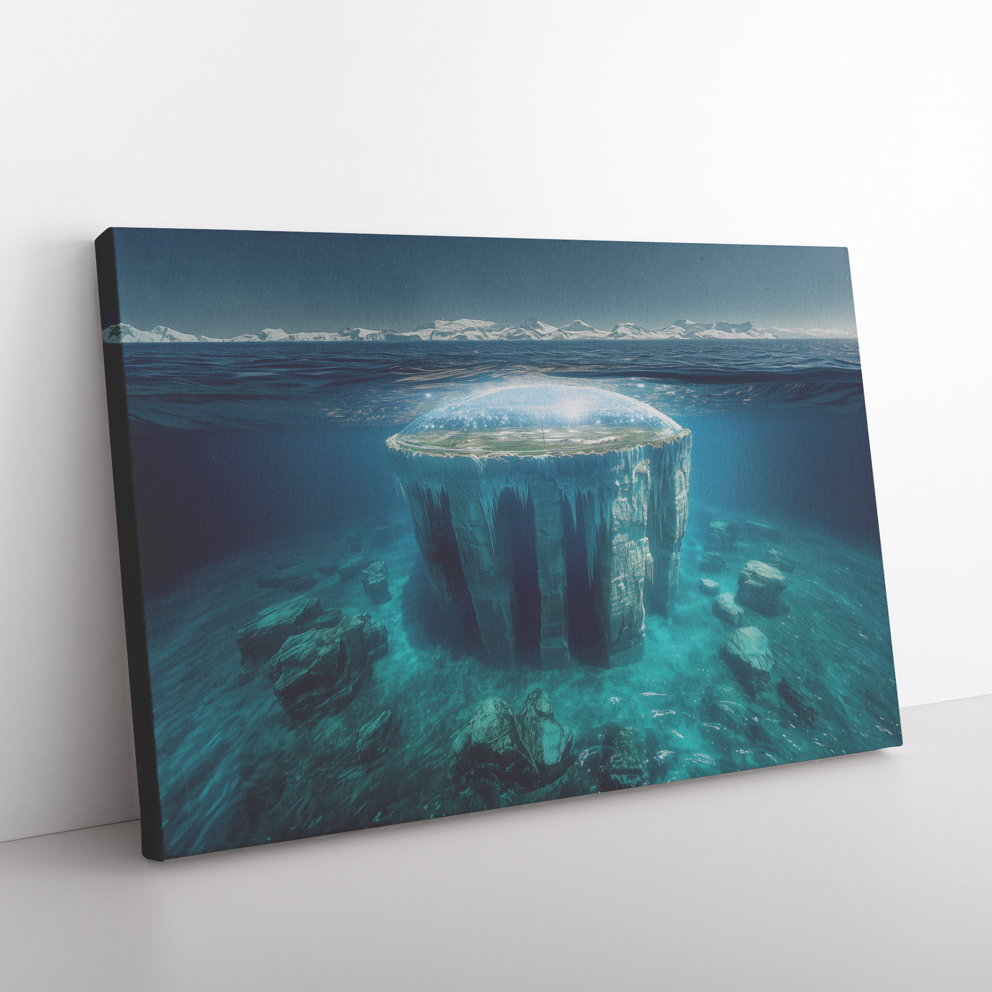 Biblical_Flat_Earth_Submerged_In_Deep_Bl_H_Rectangle_Angle_Floor_Mockup.png