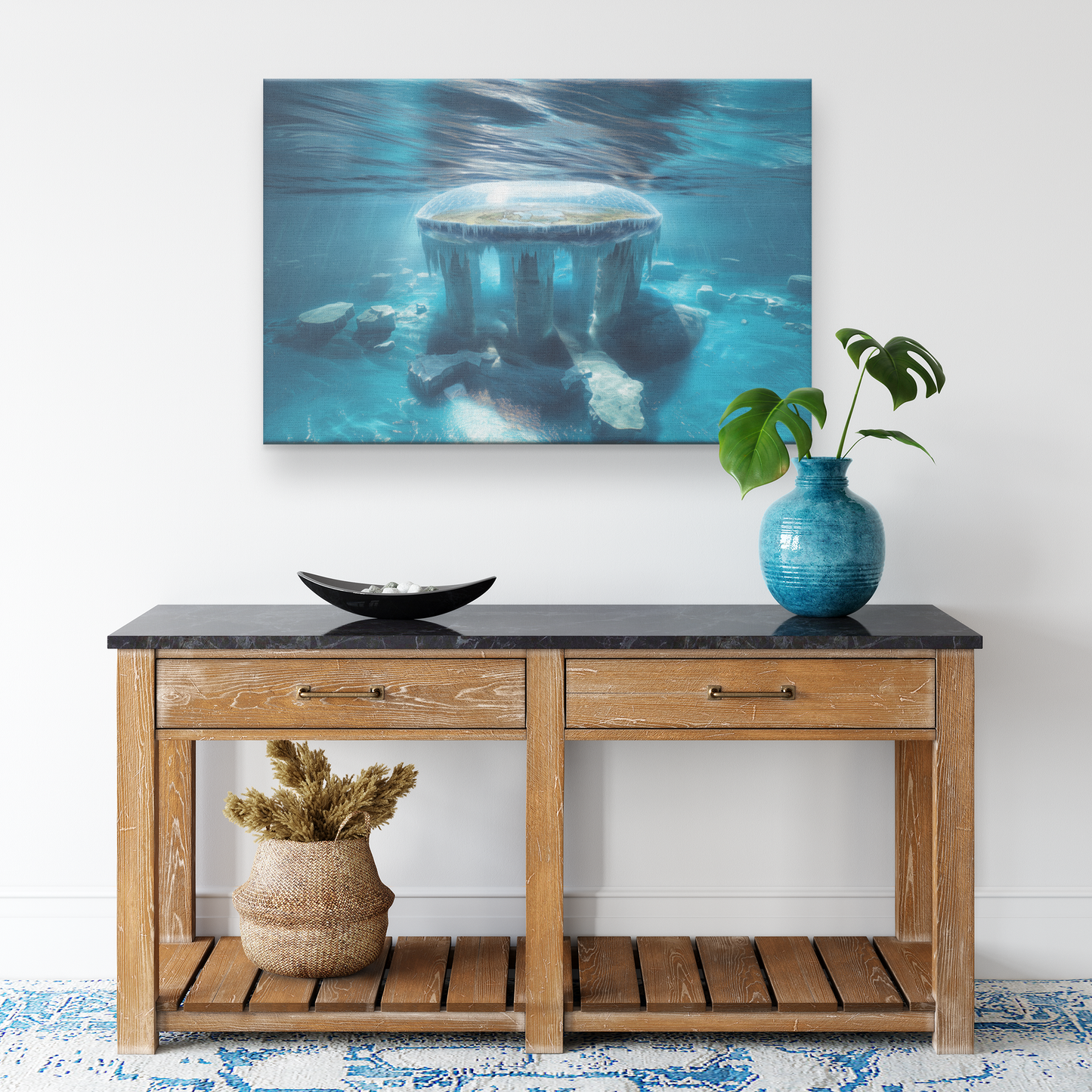 Biblical_Flat_Earth_Submerged_In_Deep_Bl_H_Rectangle_Smaller_Lifestyle_Mockup.png