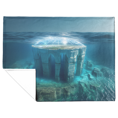 Biblical_Flat_Earth_With_Gleasons_Map_Ic_H_Blanket_Flat_Fold_Mockup.png